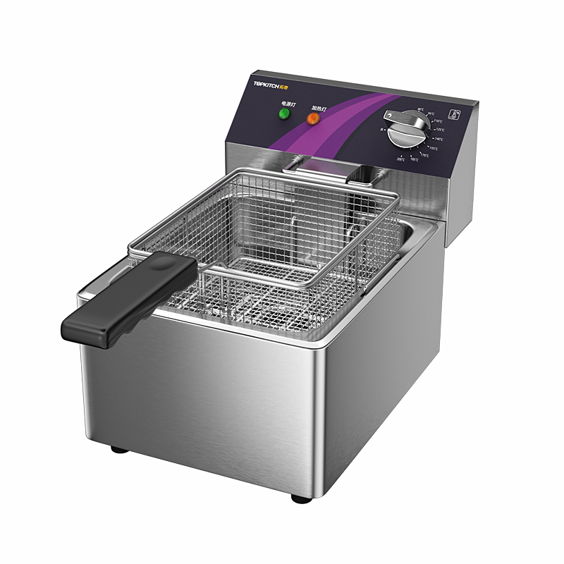 TOPKITCH Commercial Single countertop electric deep fryer EF8L